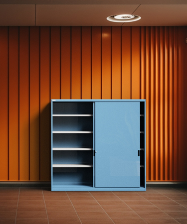 Cabinets with doors