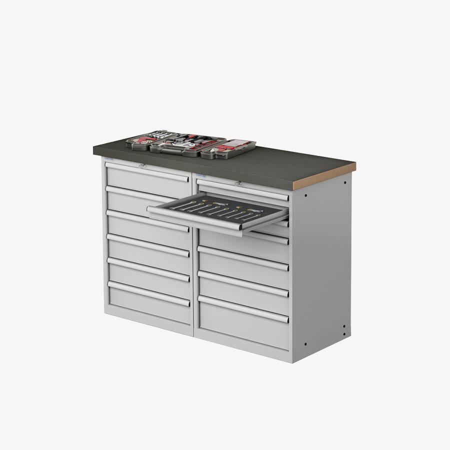 13 drawers T - 1500x572 mm